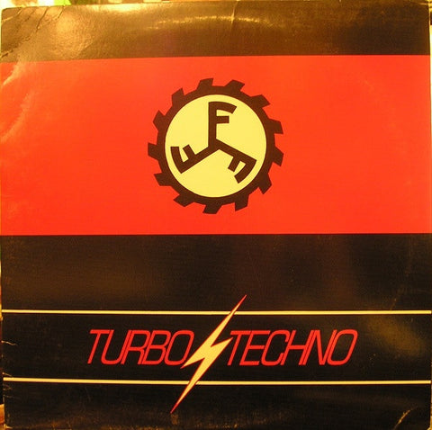 Form Follows Function ‎– Turbo Techno - VG+ Lp Record 1991 Hangman USA Vinyl - Electronic / Industrial / Techno