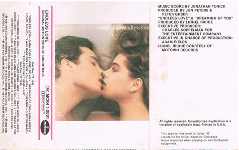 Various ‎– Endless Love - Sealed Cassette 1981 Mercury Records - Soundtrack