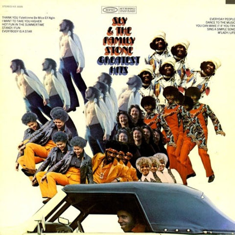 Sly & The Family Stone ‎– Greatest Hits - VG+ Lp Record 1970 Epic USA Original Vinyl - Soul / Funk / Psychedelic