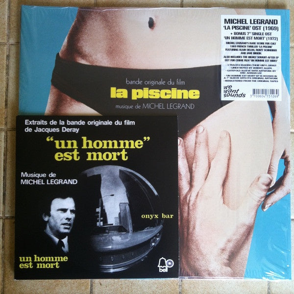 Michel Legrand ‎– Bande Originale Du Film La Piscine (1969) - New LP Record Store Day 2021 Wewantsounds RSD Vinyl & 7" - Soundtrack - Shuga Records