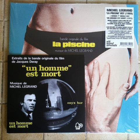 Michel Legrand ‎– Bande Originale Du Film La Piscine (1969) - New LP Record Store Day 2021 Wewantsounds RSD Vinyl & 7" - Soundtrack