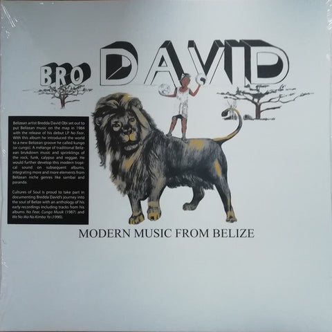 Bro David ‎– Modern Music From Belize - New LP Record 2019 Cultures Of Soul USA Vinyl - Reggae / Disco / Funk