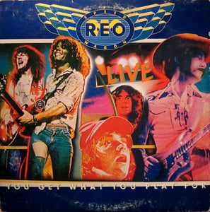 REO Speedwagon - You Get What You Play For - VG 1977 Stereo 2 Lp Set USA - Rock