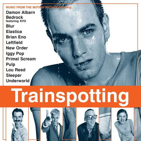 Original Soundtrack - Trainspotting - New Vinyl Record 2016 Parlophone 20th Anniversary Limited Edition 2-LP 180gram Orange Vinyl - 90's Soundtrack