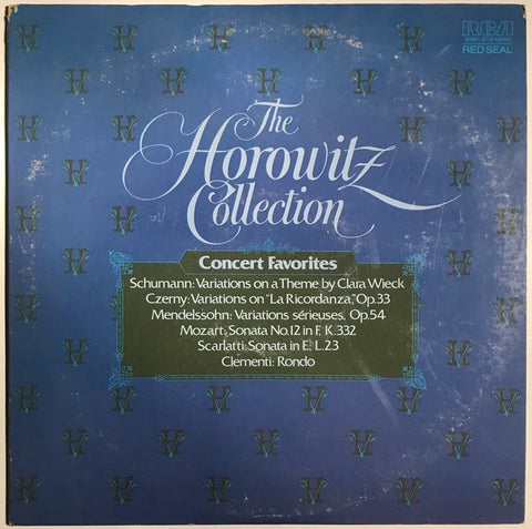 Vladimir Horowitz ‎– The Horowitz Collection: Concert Favorites - New Lp Record 1975 RCA USA Original Mono Vinyl - Classical / Romantic