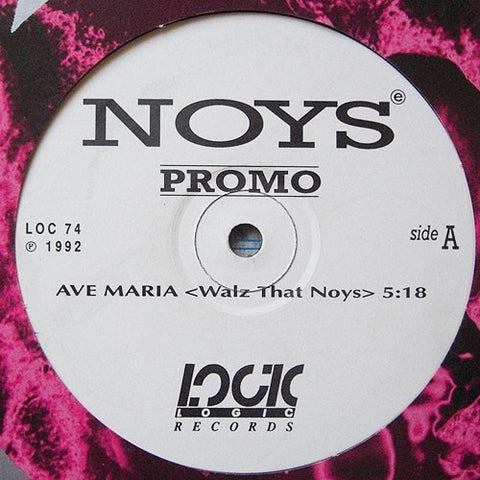 Noys ‎- Ave Maria - VG+ 12" Single Promo UK 1992 - Techno