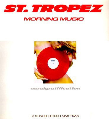 St. Tropez ‎– Morning Music - VG+ 12" Single 1983 USA - Disco