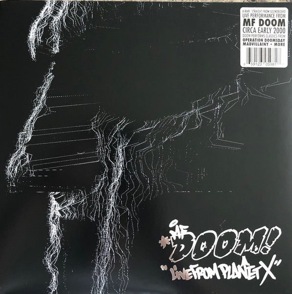 MF Doom ‎– Live From Planet X (2005) - New LP Record 2016 Metal Face USA Vinyl - Hip Hop - Shuga Records