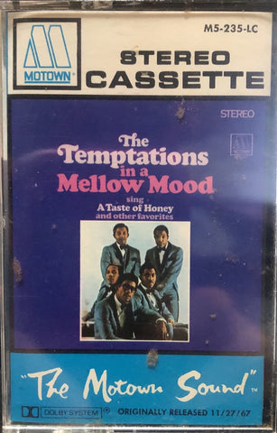 The Temptations ‎– In A Mellow Mood - Used Cassette Motown - Soul / Funk