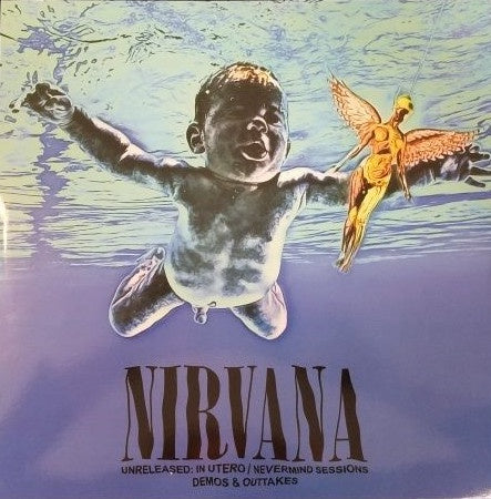 Nirvana ‎– Unreleased: In Utero / Nevermind Sessions Demos & Outtakes - New 2 Lp Record 2017 France Import Vinyl Colored Vinyl - Rock / Grunge