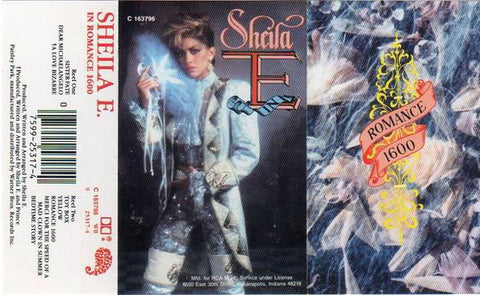 Sheila E. ‎– In Romance 1600 - Used Cassette 1985 USA - Funk / Minneapolis Sound