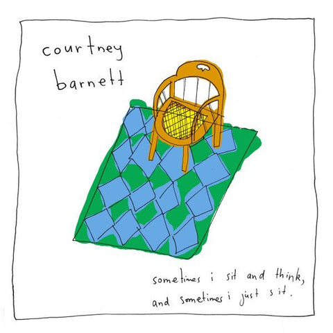 Courtney Barnett ‎– Sometimes I Sit And Think, And Sometimes I Just Sit - New Lp Record 2018 USA Orange Vinyl & Poster & Download - Indie Pop / Lo-Fi