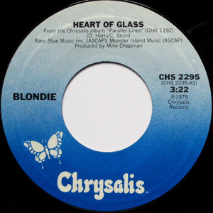 Blondie - Heart Of Glass / 11:59 VG+ - 7" Single 45RPM 1979 Chrysalis USA - Pop