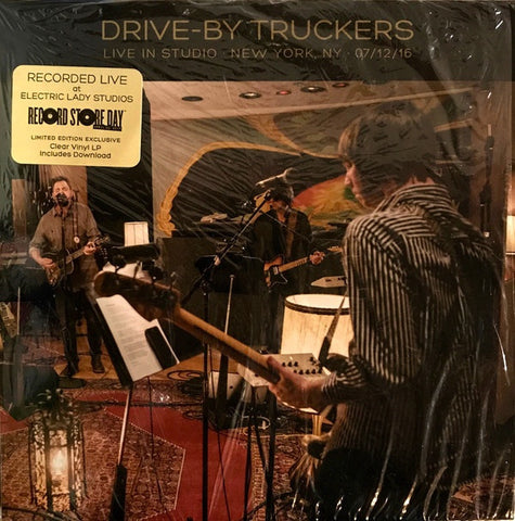 Drive-By Truckers - Live at Electric Lady , New York 07/12/16 - New Vinyl Record 2017 ATO Record Store Day Limited Edition of 3530 on Clear Vinyl w/ Download - Alt-Country / Alt-Rock / Americana