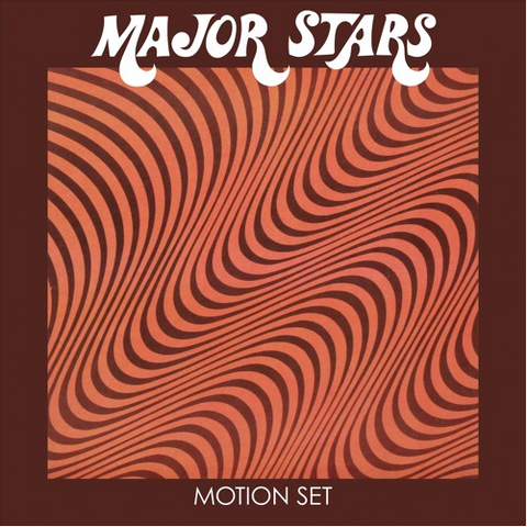 Major Stars – Motion Set - New LP Record 2016 Drag City USA Vinyl & Screen Printed Cover - Stoner Rock / Psychedelic Rock