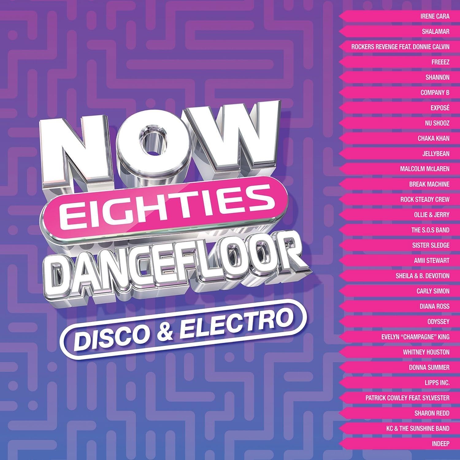 Now That's What I Call '80s Dancefloor: Disco & Electro  - New 2 LP Record 2023 Sony Pink & Purple Vinyl - Disco / Electro