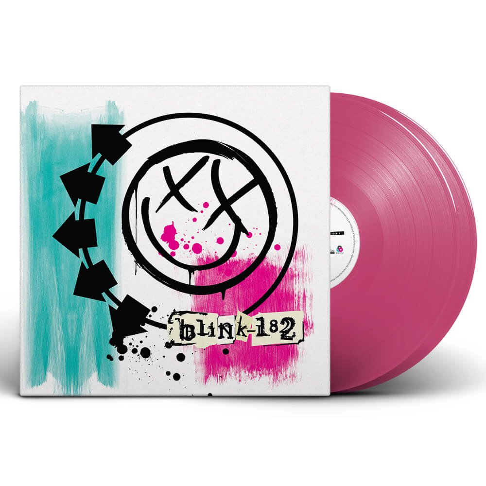 Blink 182 - S/T - New Vinyl Record 2017 SRC Vinyl Limited Edition 2-LP Audiophile Remaster on Pink Vinyl with Gatefold Jacket - Pop Punk - Shuga Records