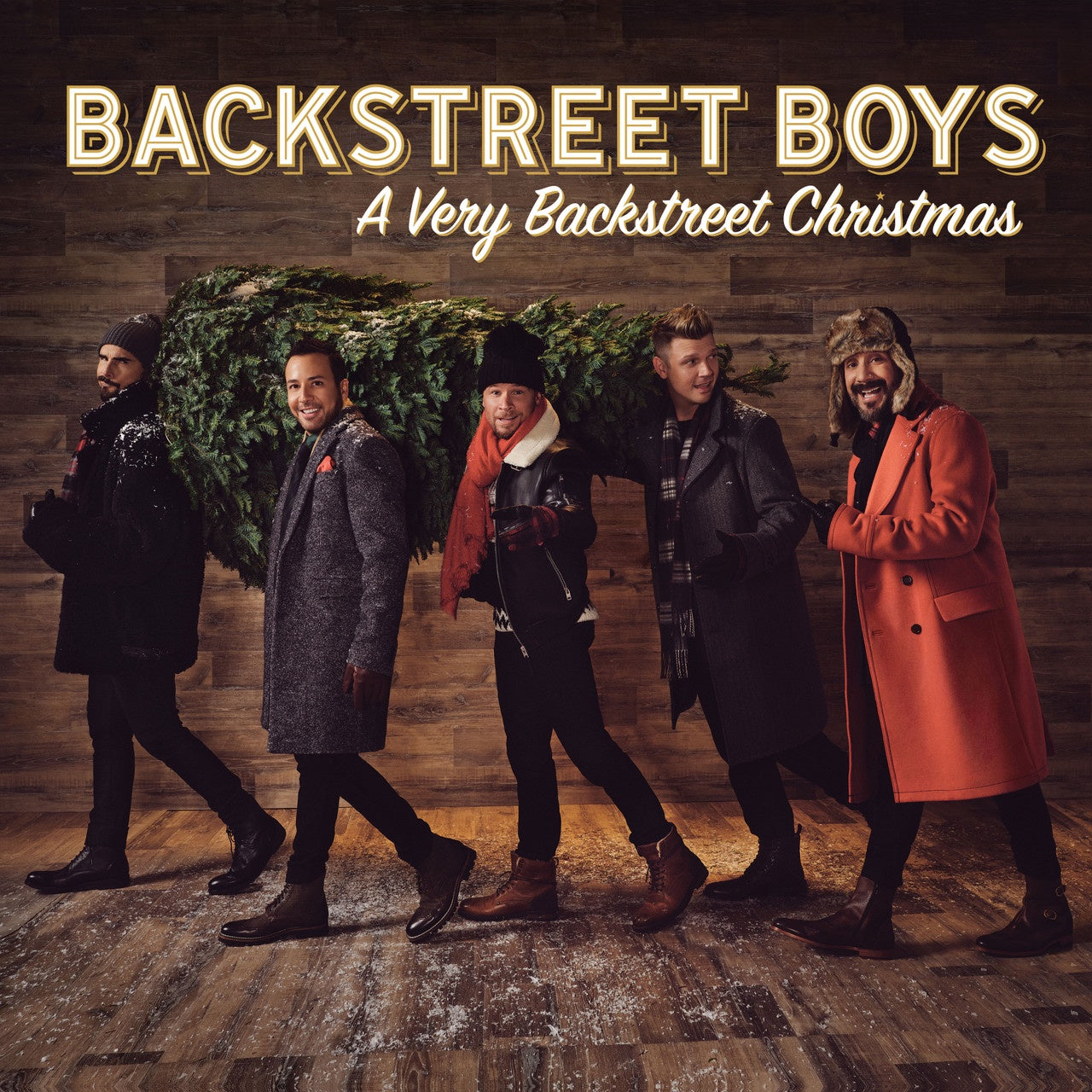 Backstreet Boys - A Very Backstreet Christmas - New LP Record 2022 BMG K-BAHN Black Vinyl - Pop / Christmas / Holiday - Shuga Records