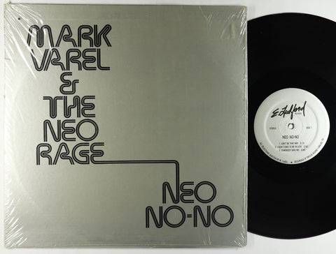 Mark Varel & The Neo Rage - Neo No-No - VG+ Lp Record 1983 Private Press Unknown - Power Pop / AOR / Rock