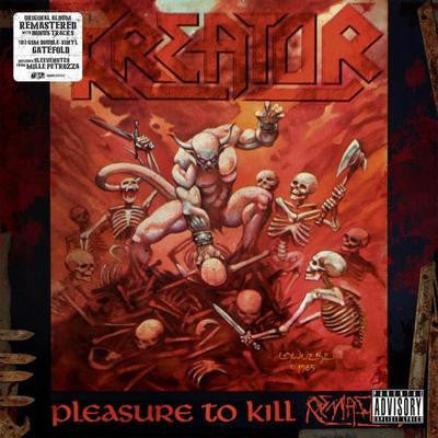 Kreator - Pleasure to Kill (1986) - New Vinyl Record 2017 Noise 3-LP 180Gram Gatefold Remaster with Bonus Tracks - Trash Metal - Shuga Records