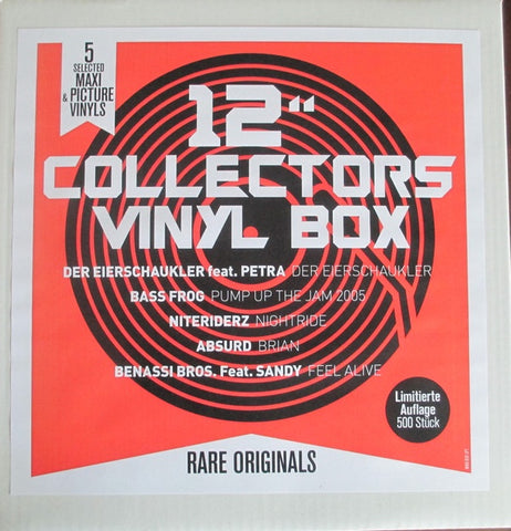 Various ‎– 12" Collectors Vinyl Box - New 5x 12" Single Record Box Set 2017 ZYX German Import Vinyl & Picture Disc - House / Euro House / Trance  / Techno