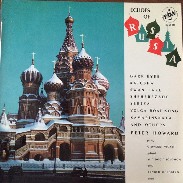 Peter Howard – Echoes Of Russia - VG+ Lp Record 1960 USA Original Vinyl - Classical / Modern Composer - Shuga Records