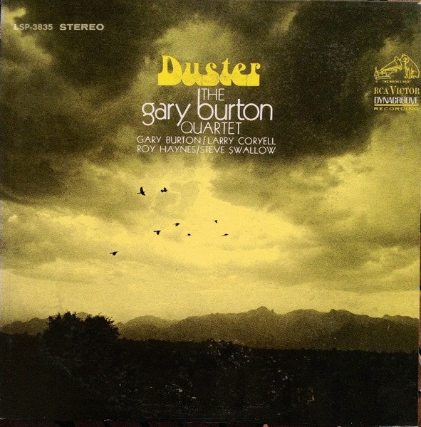 The Gary Burton Quartet ‎– Duster - VG+ Lp Record 1967 RCA USA Vinyl - Jazz