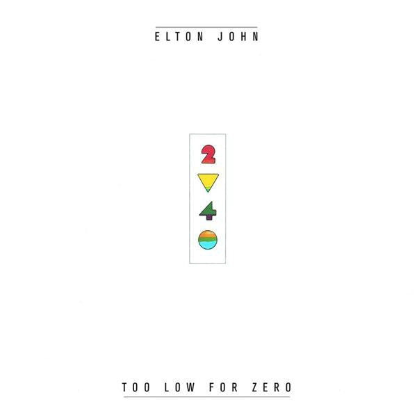 Elton John - Too Low For Zero - VG+ LP Record 1983 Geffen USA Club Edition Vinyl - Pop Rock - Shuga Records