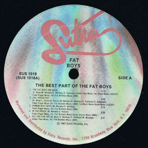 Fat Boys - The Best Part Of The Fat Boys - VG+ (No Original Cover) 1987 USA Original Press - Hip Hop/Bass Music