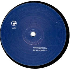 WJH ‎– Ante Zenit 24 - Mint- - 12" Single Record - 2005 Germany Zenit Vinyl - Techno