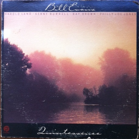 Bill Evans ‎– Quintessence VG Lp Record (Low grade cover) 1977  USA Original Vinyl - Jazz