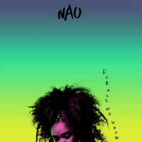 Nao - For All We Know - New Vinyl 2 Lp 2016 Sony Music Debut with Gatefold Jacket - Neo-Soul / R&B / Synthpop