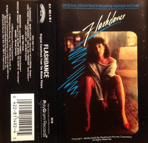 Various ‎– Flashdance (Original Soundtrack From The Motion Picture) - Used Cassette 1983 Casablanca - Soundtrack / Synth-Pop