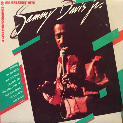 Sammy Davis Jr. - A Live Performance Of His Greatest Hits - VG+ 1977 Warner Bros. Stereo USA - Jazz