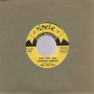The 8th Day / Freda Payne - She's Not Just Another Woman / Band Of Gold - VG 7" Single 45RPM 1989 Ripete USA - Funk / Soul - Shuga Records