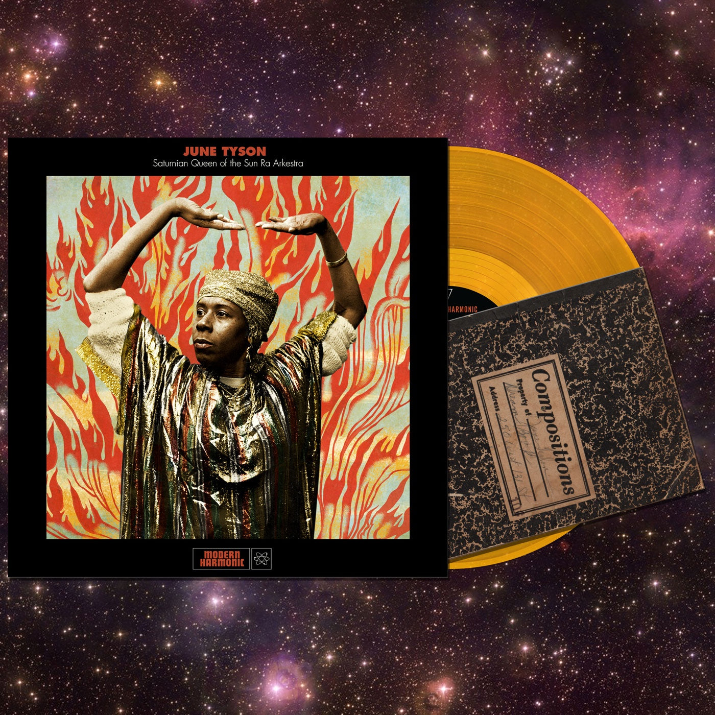 June Tyson - Saturnian Queen Of The Sun Ra Arkestra - New LP Record 2019 Modern Harmonic Limited Edition Gold Vinyl - Free Jazz / Big Band / Space - Age - Shuga Records