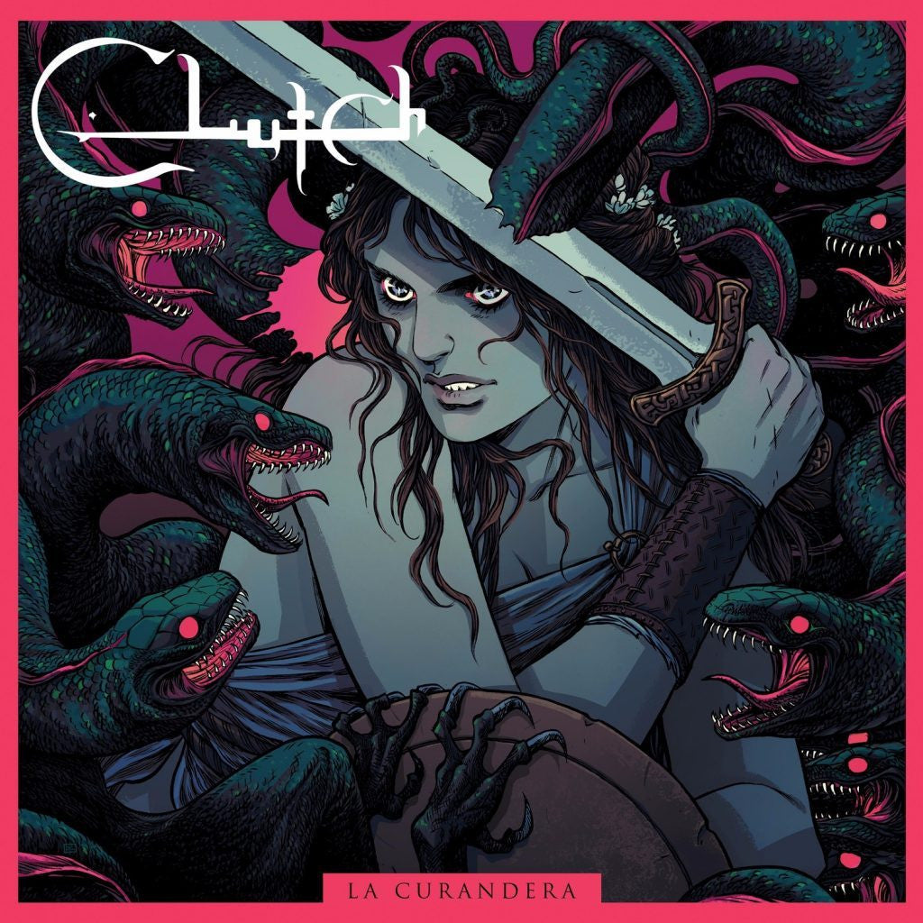 Clutch - La Curandera - New Vinyl Record 2016 Weathermaker Music Black Vinyl Edition - Hard Rock / Blues Rock / Stoner Rock
