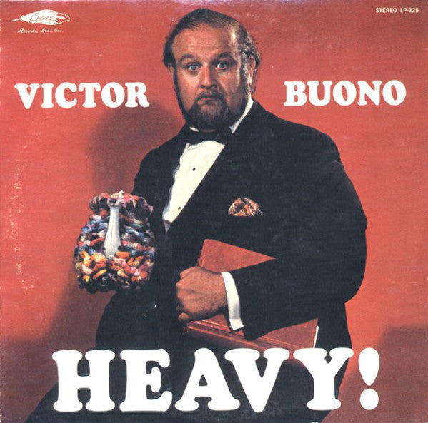 Victor Buono ‎– Heavy! VG+ 1971 Dore Stereo USA - Comedy
