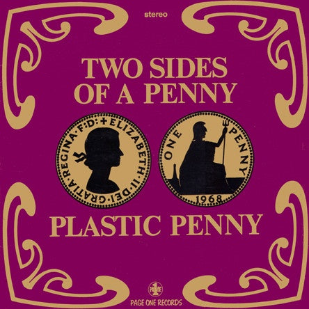 Plastic Penny - Two Sides of a Penny - New Lp 2019 Radiation RSD Limited 180gram Reissue - Psych / Pop Rock