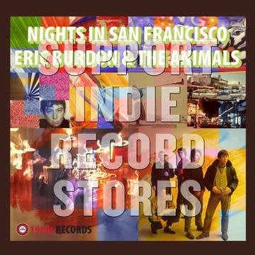 Eric Burdon & The Animals - Nights in San Francisco - New Vinyl Lp 2018 Rhythm & Blues 'RSD First' Release (Limited to 2000) - Rock