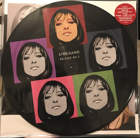 Barbra Streisand – Release Me 2 - New LP Record 2021 Columbia Indie Exclusive Picture Disc Vinyl - Pop