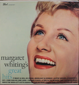 Margaret Whiting ‎– Margaret Whiting's Great Hits - VG+ Lp Record 1959 DOT USA Mono Vinyl - Jazz Vocal - Shuga Records