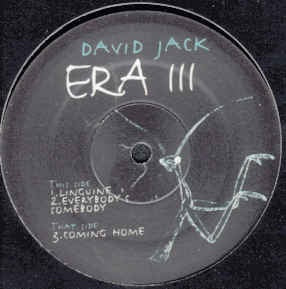 David Jack ‎– ERA III - Mint 12" Single Record - 2002 UK Knife Fighting Monkeys Vinyl - Trip Hop / Breaks