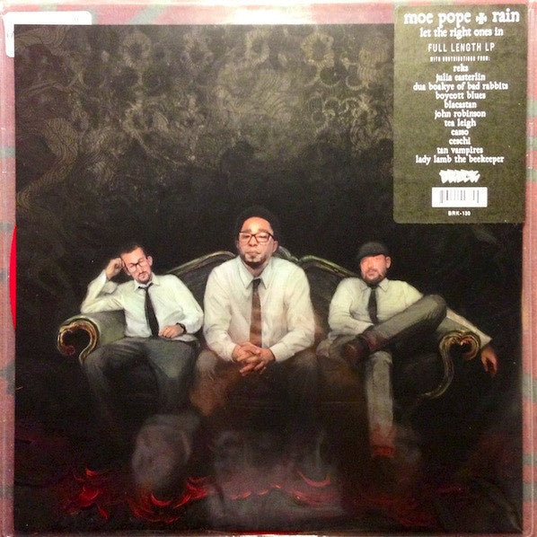 Moe Pope & Rain ‎– Let The Right Ones In - New Lp Record 2013 Brick USA Red/Clear Vinyl - Hip Hop / Jazz Funk - Shuga Records