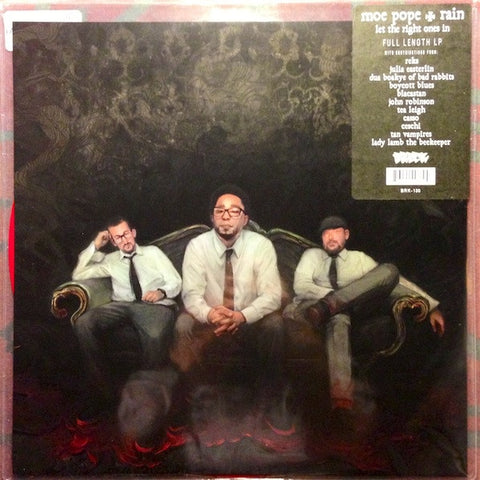 Moe Pope & Rain ‎– Let The Right Ones In - New Lp Record 2013 Brick USA Red/Clear Vinyl - Hip Hop / Jazz Funk