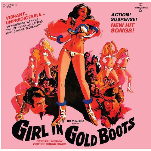 Soundtrack / Various - Girl In Gold Boots - New LP Record 2020 Modern Harmonic Colored Vinyl & DVD - 60's Soundtrack