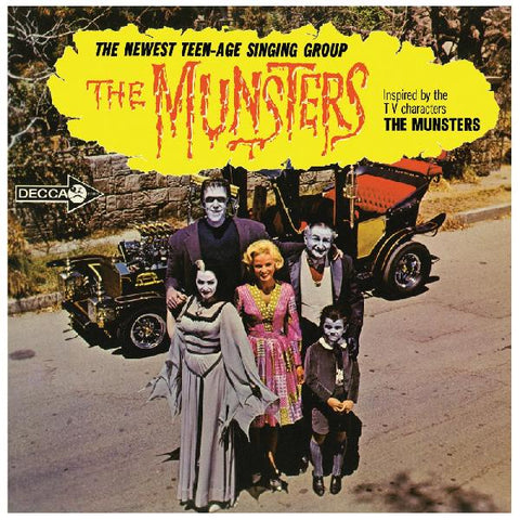 The Munsters - The Munsters (1964) - New LP Record 2020 Real Gone Music Limited Pumpkin Orange / Black Splatter Vinyl - Soundtrack / Halloween