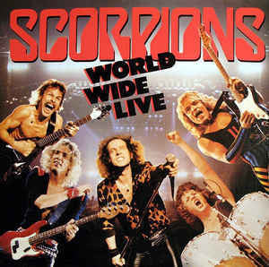 Scorpions - World Wide Live - VG+ 2 Lp Set 1985 Stereo (Robert Ludwig Mastered RL) USA - Hard Rock