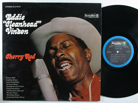Eddie "Cleanhead" Vinson ‎– Cherry Red - Mint- Lp Record 1967 BluesWay USA Vinyl - Blues