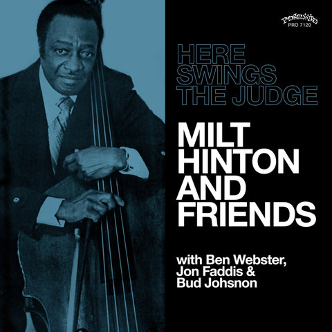Milt Hinton - Here Swings The Judge - New LP 2019 on Limited Edition Color Vinyl - Jazz